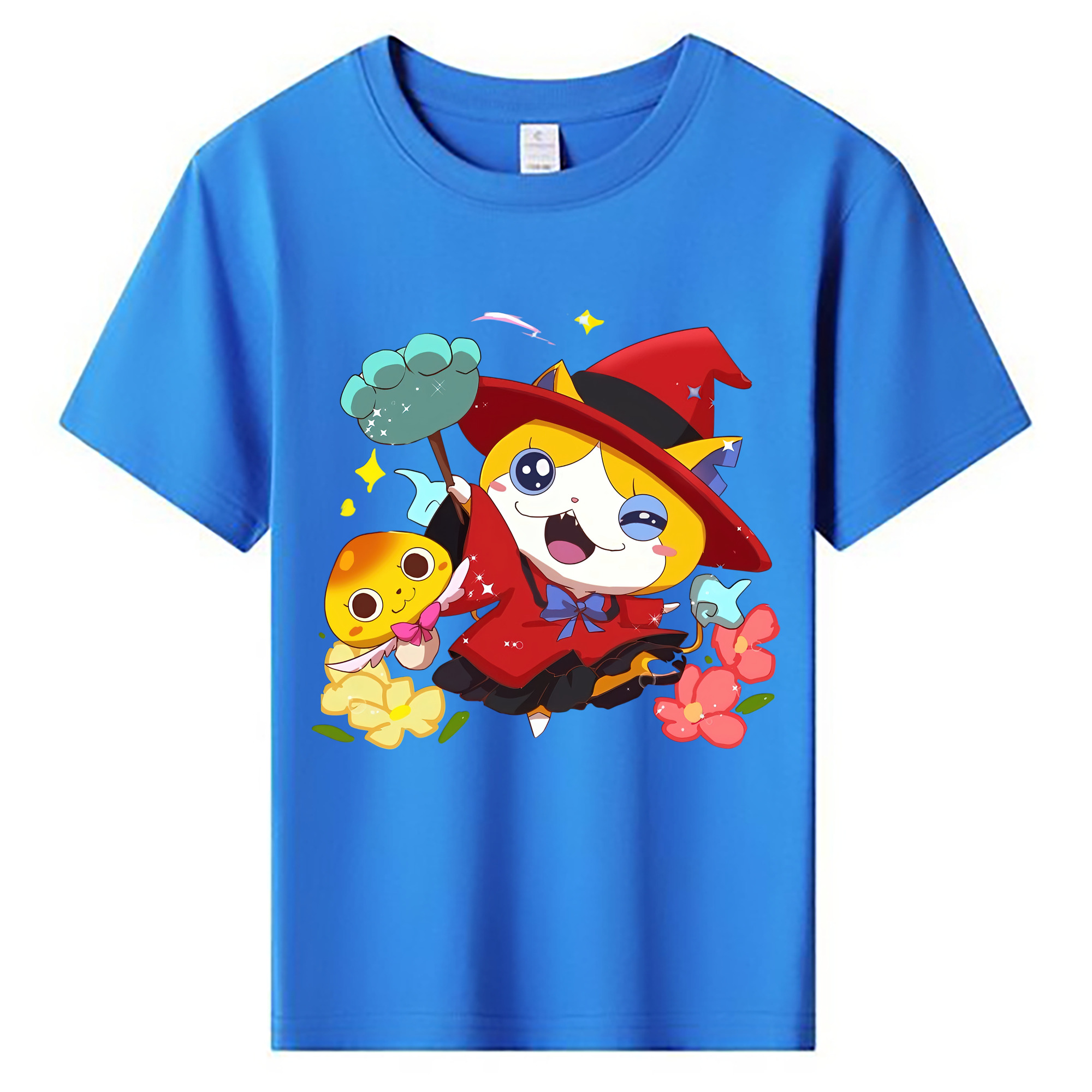（画像用） 妖怪ウォッチ Yo-kai Watch 綿100％キッズTシャツ（フロントプリント）